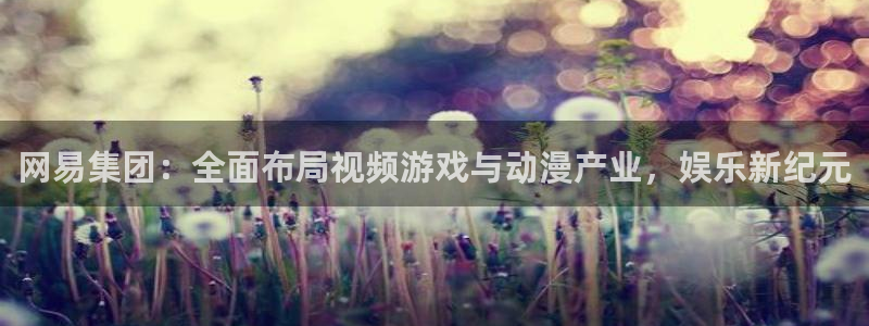 富邦娱乐：网易集团：全面布局视频游戏与动漫产业，娱乐新纪元