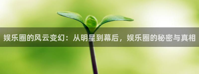 富邦娱乐：娱乐圈的风云变幻：从明星到幕后，娱乐圈的秘密与真相